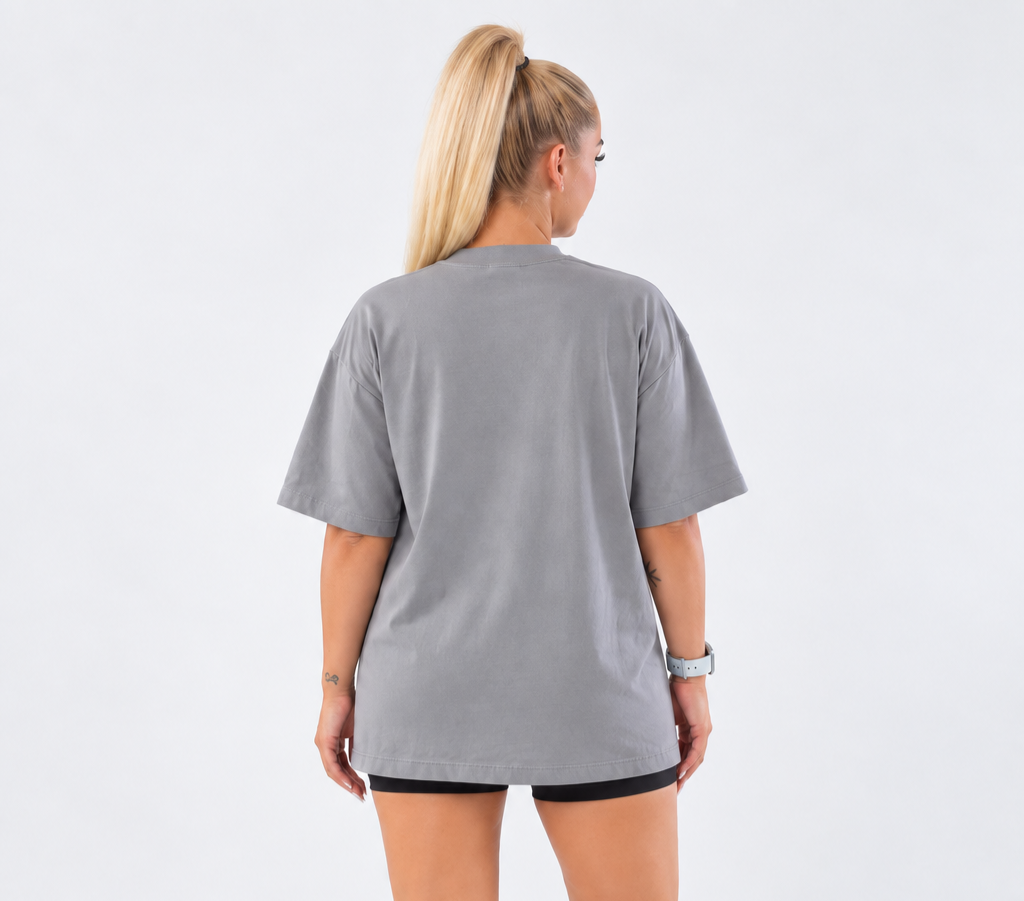 RealFitt Oversized Tee in Grey