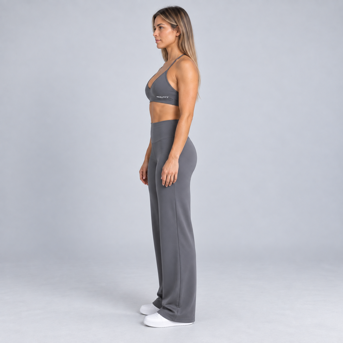 Siren Straight Leg Leggings in Grey
