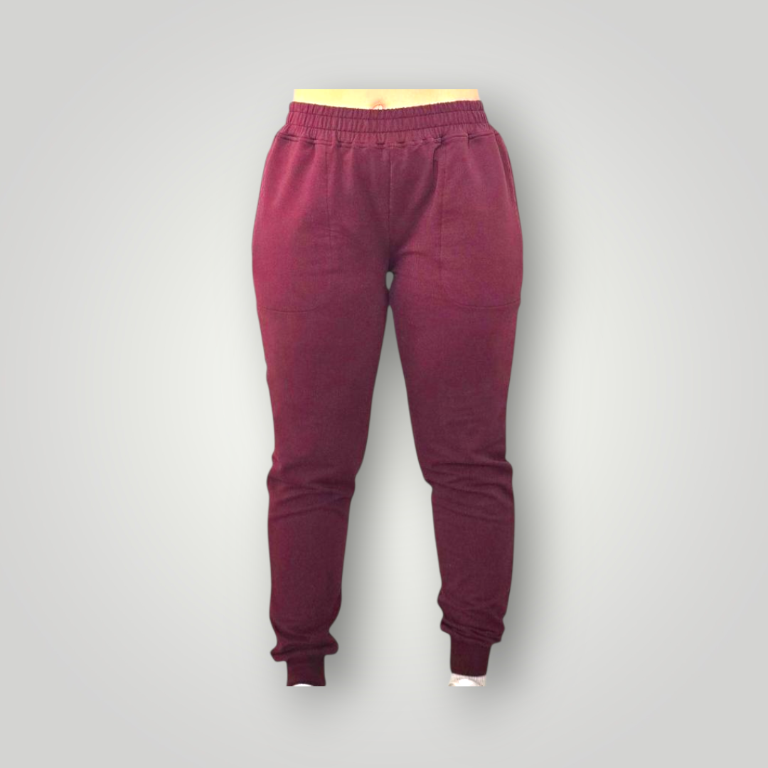 Casual-Lane Trackpants in Marone