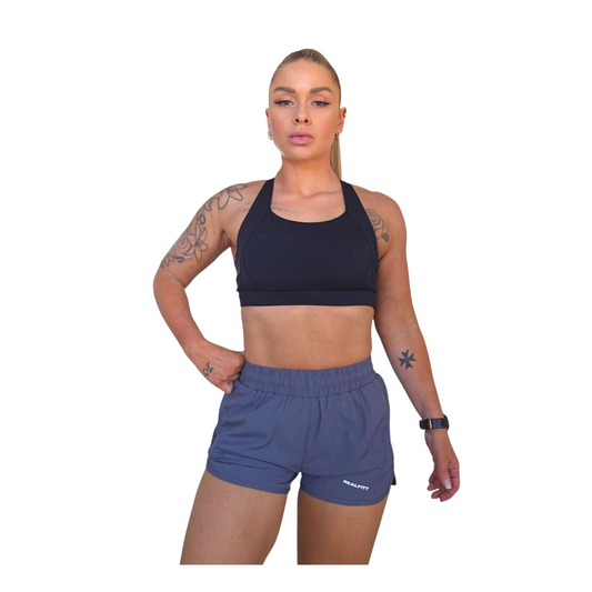 RealFitt Running Shorts in Grey