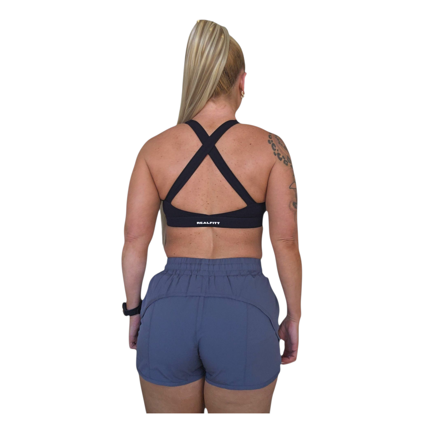 RealFitt Running Shorts in Grey