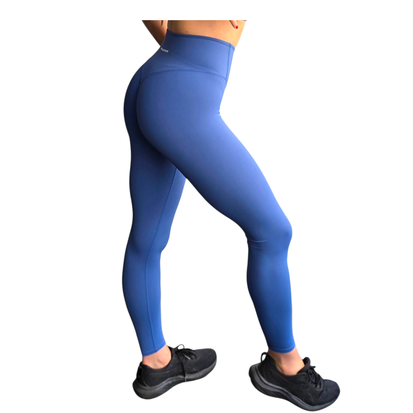 NSV Self Care Non-Visible Scrunch Leggings in Blue