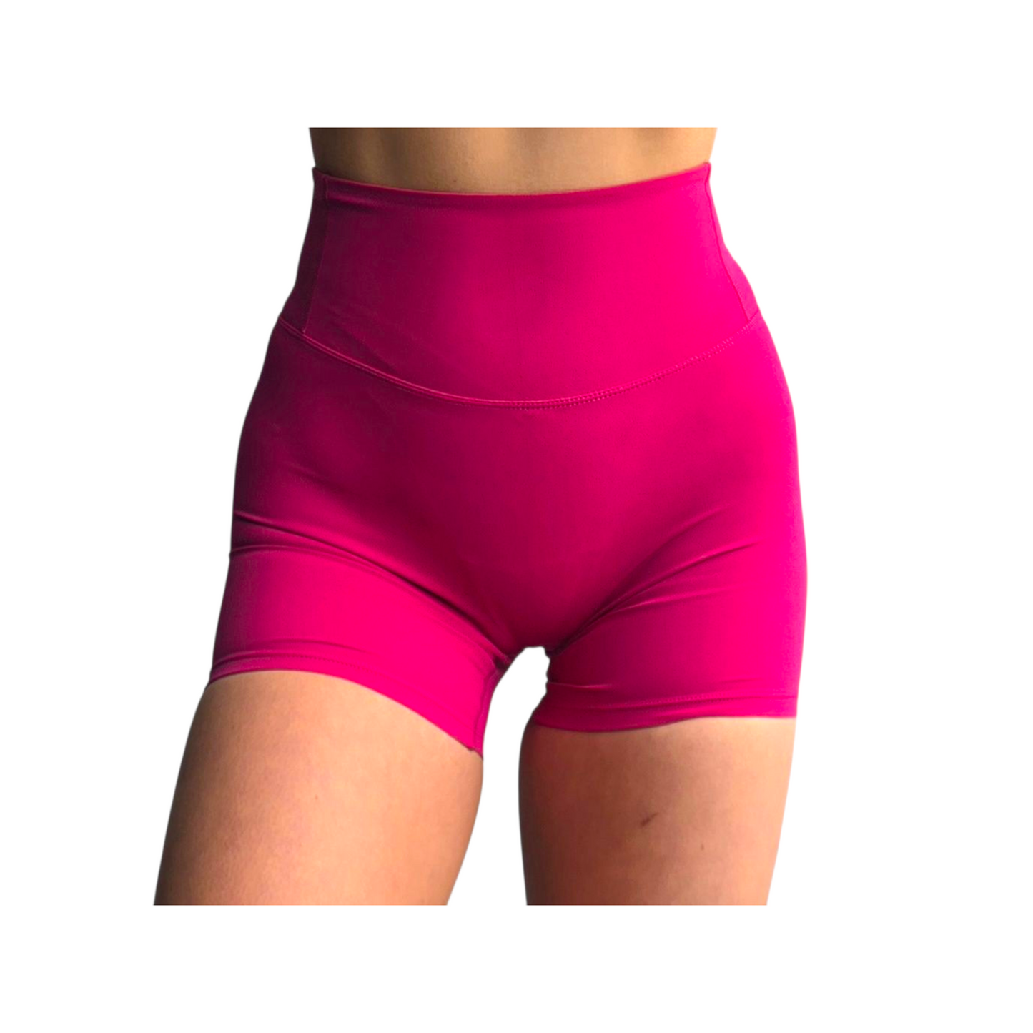 NSV Self Care Non-Visible Scrunch Shorts in Rose