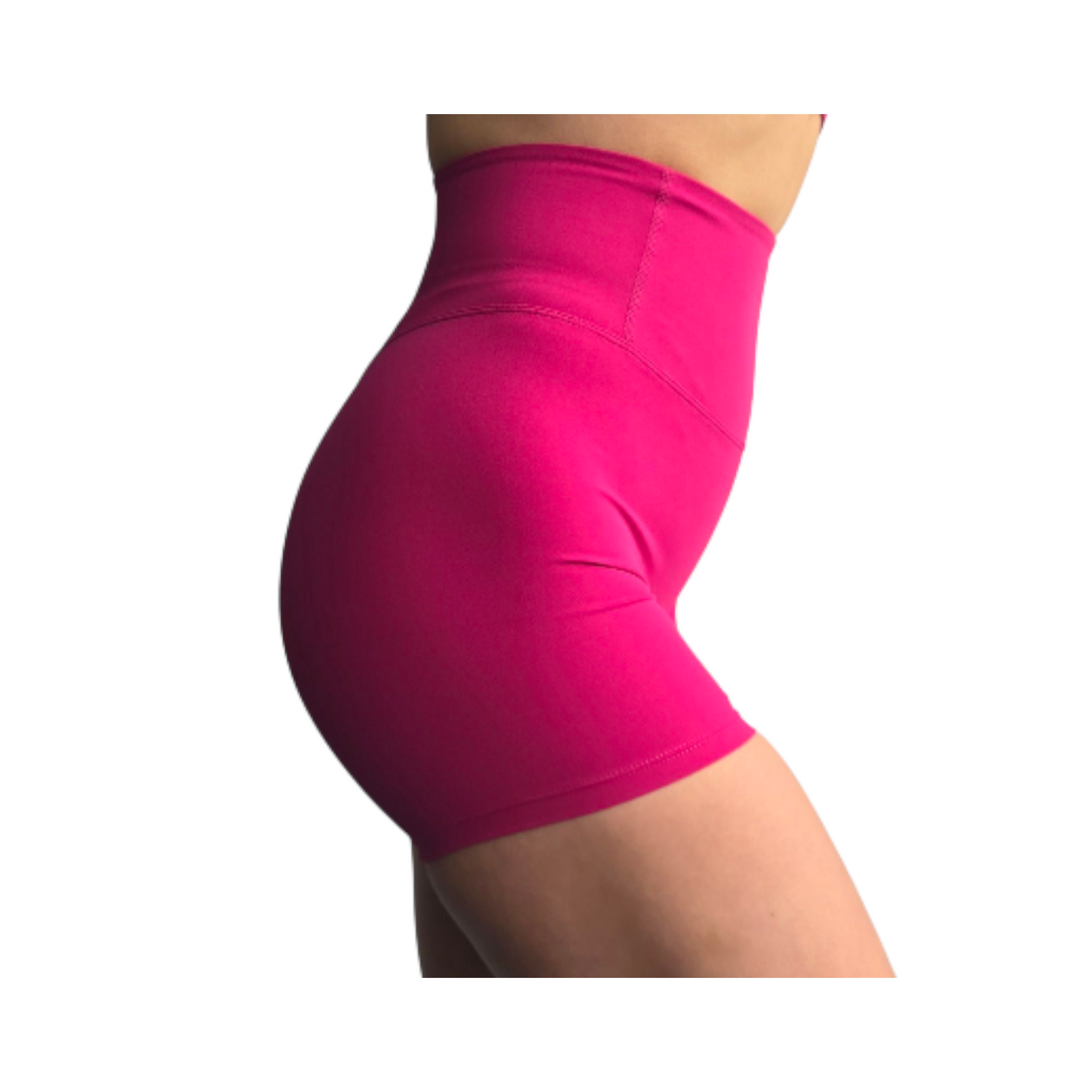 NSV Self Care Non-Visible Scrunch Shorts in Rose