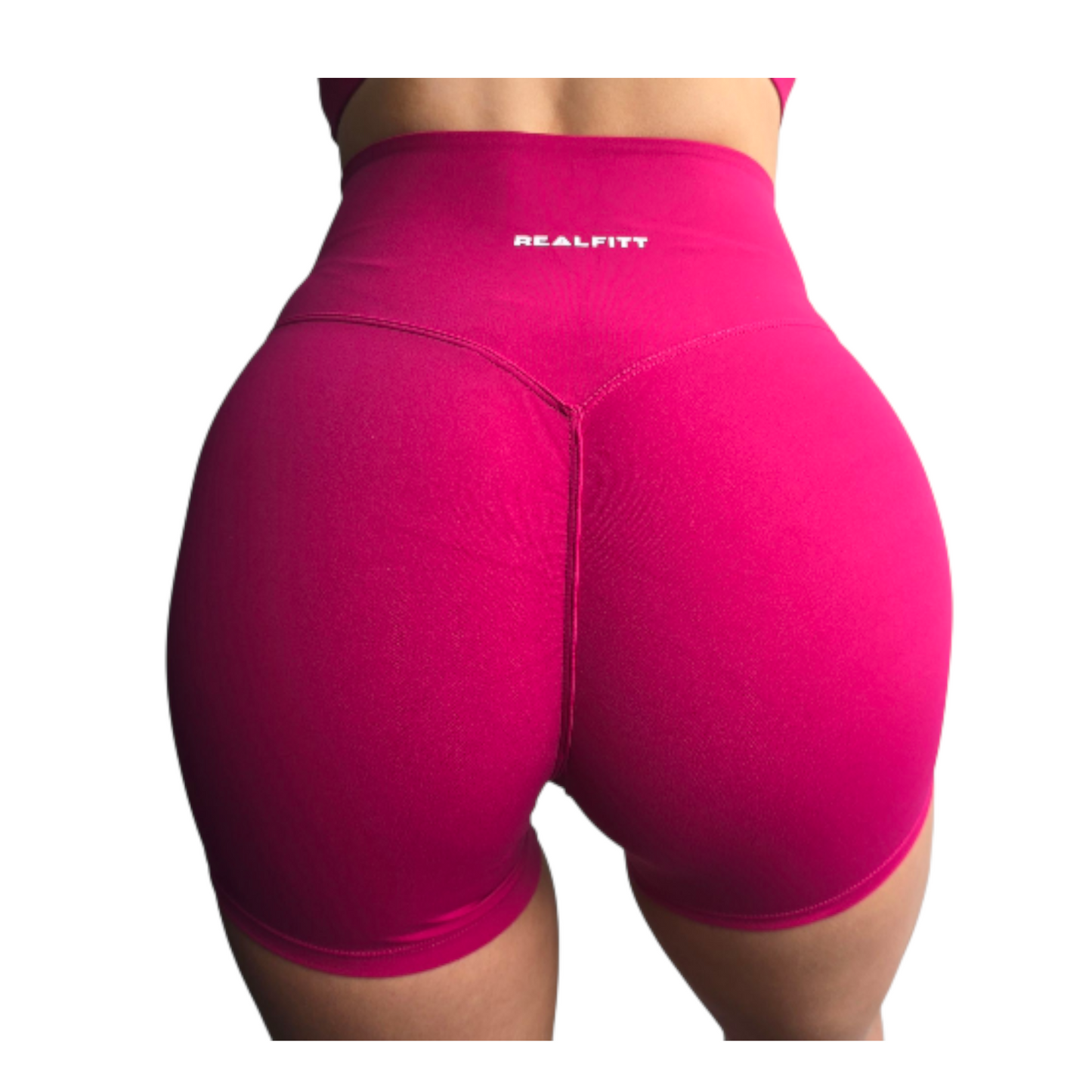 NSV Self Care Non-Visible Scrunch Shorts in Rose