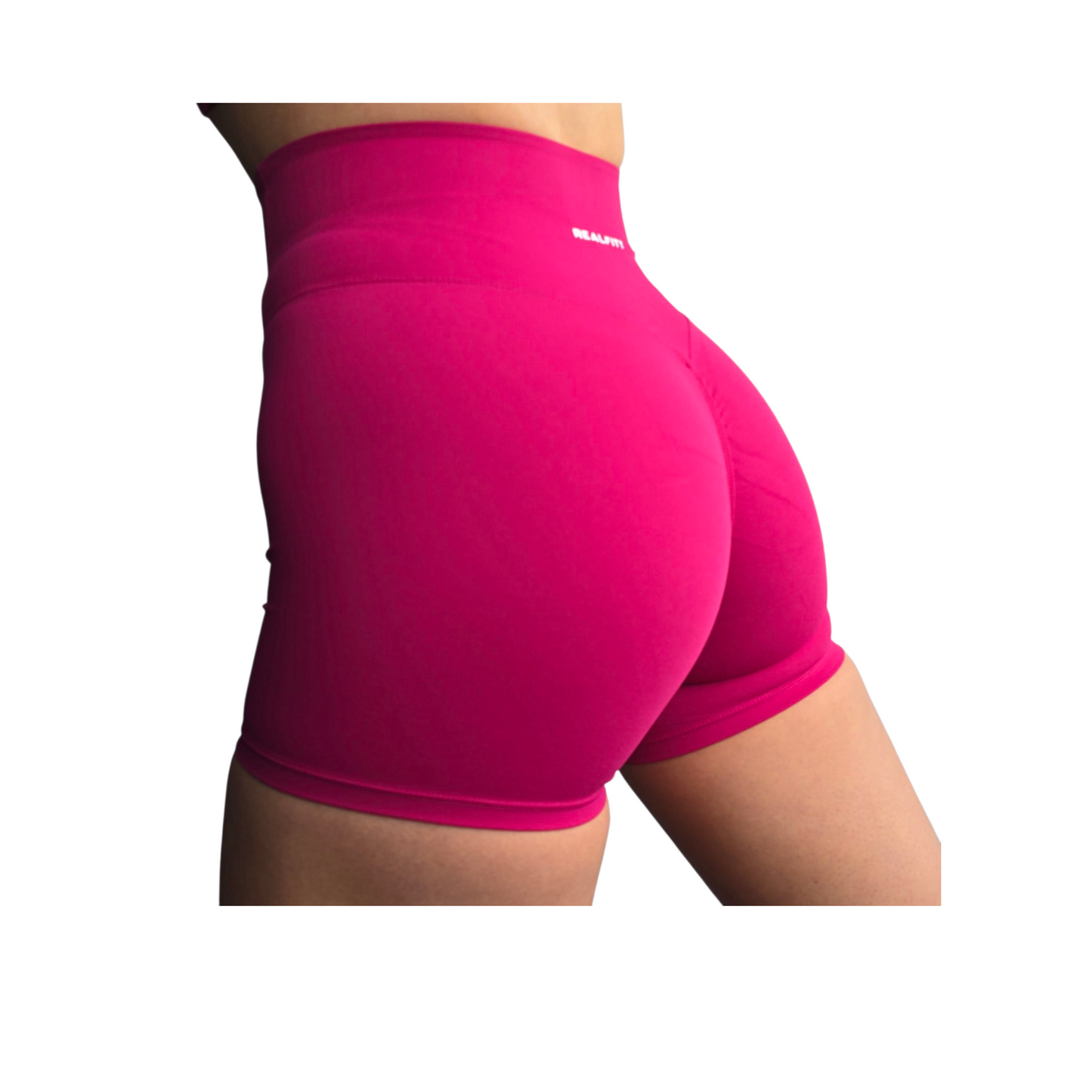 NSV Self Care Non-Visible Scrunch Shorts in Rose