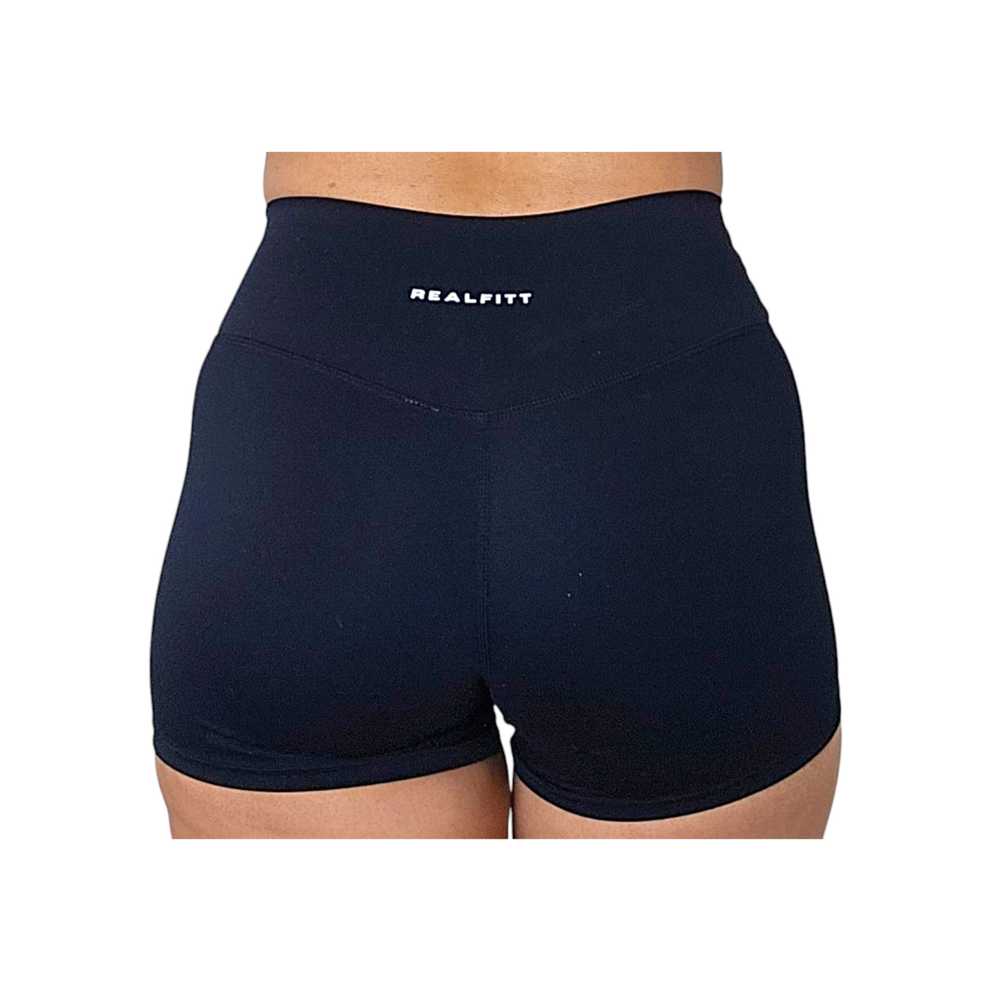 Self Love Seamless Shorts in Black