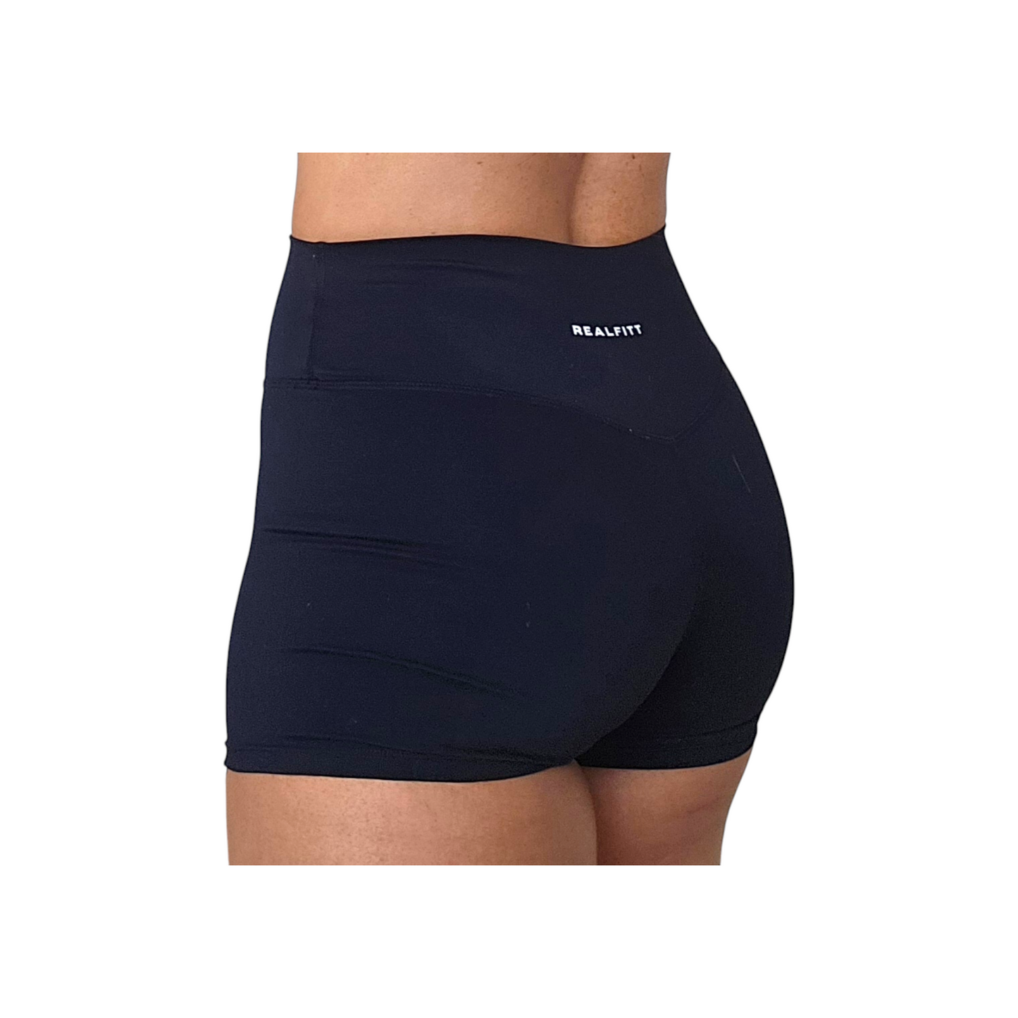 Self Love Seamless Shorts in Black