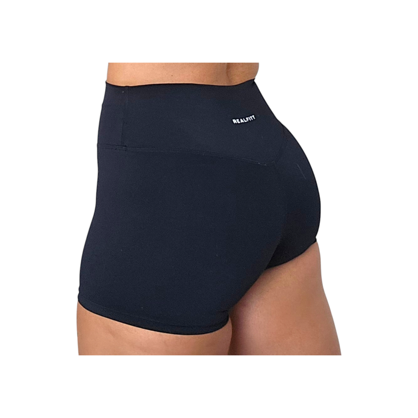 Self Love Seamless Shorts in Black