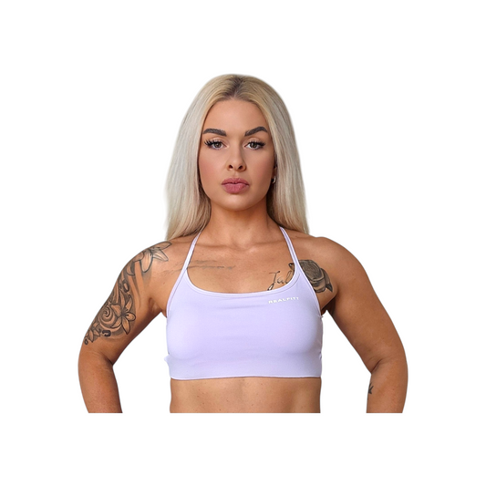 Freedom Open Back Bra in Lilac