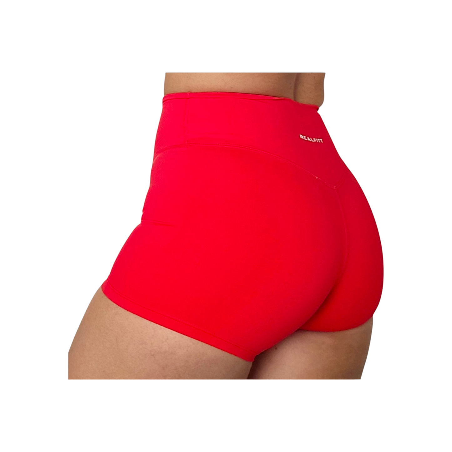 Self Love Seamless Shorts in Red