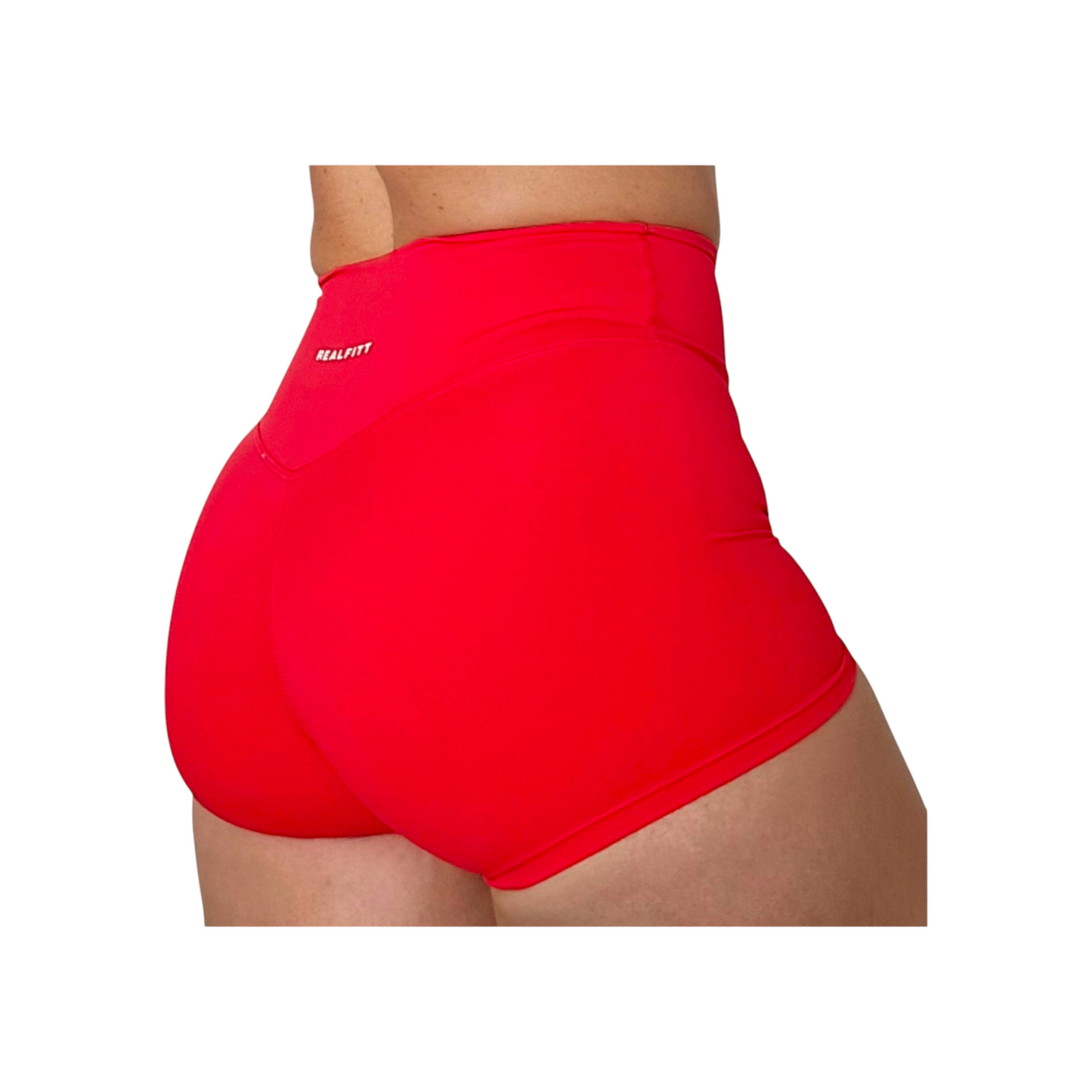 Self Love Seamless Shorts in Red