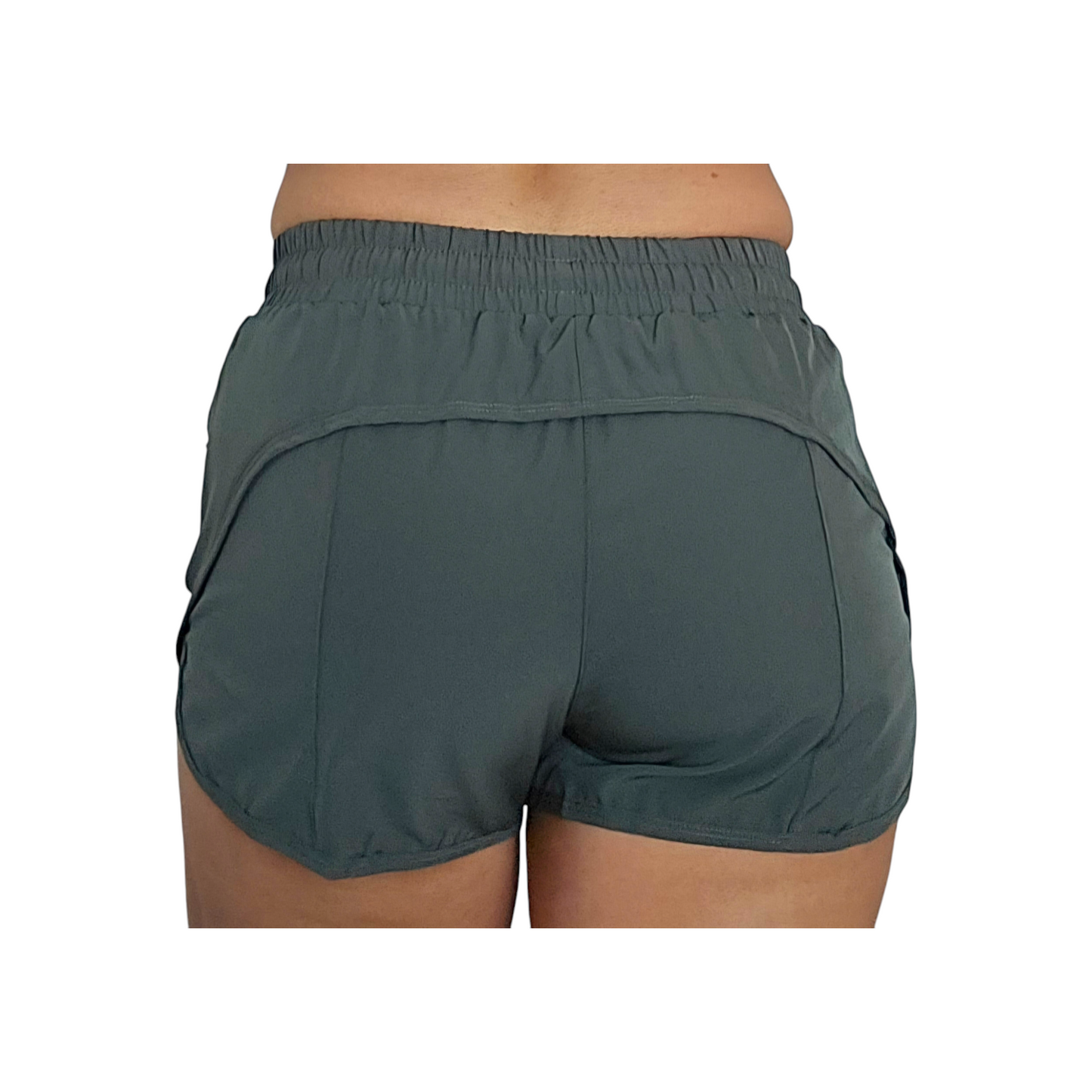 RealFitt Running Shorts in Army Green