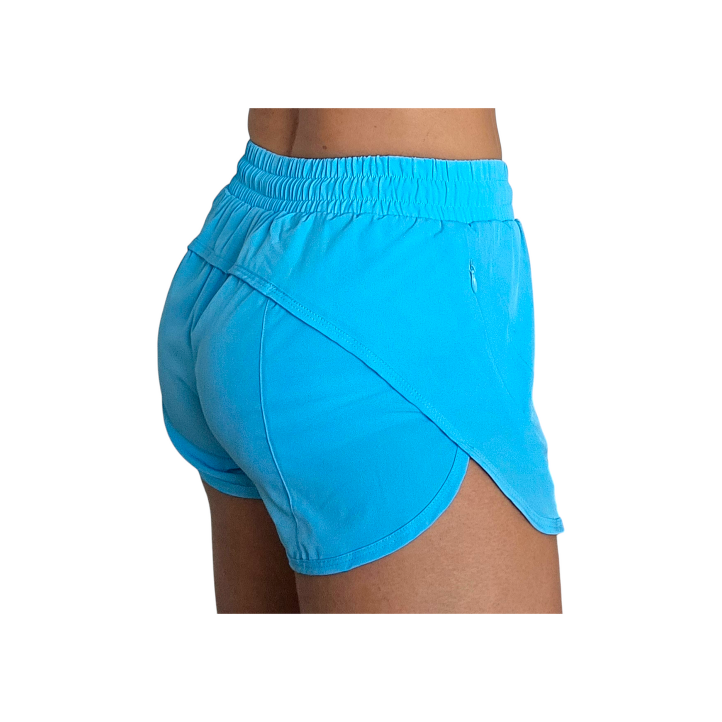 RealFitt Running Shorts in Sky Blue