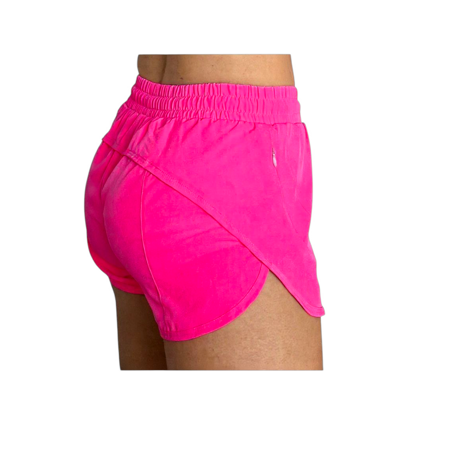 RealFitt Running Shorts in Hot Pink