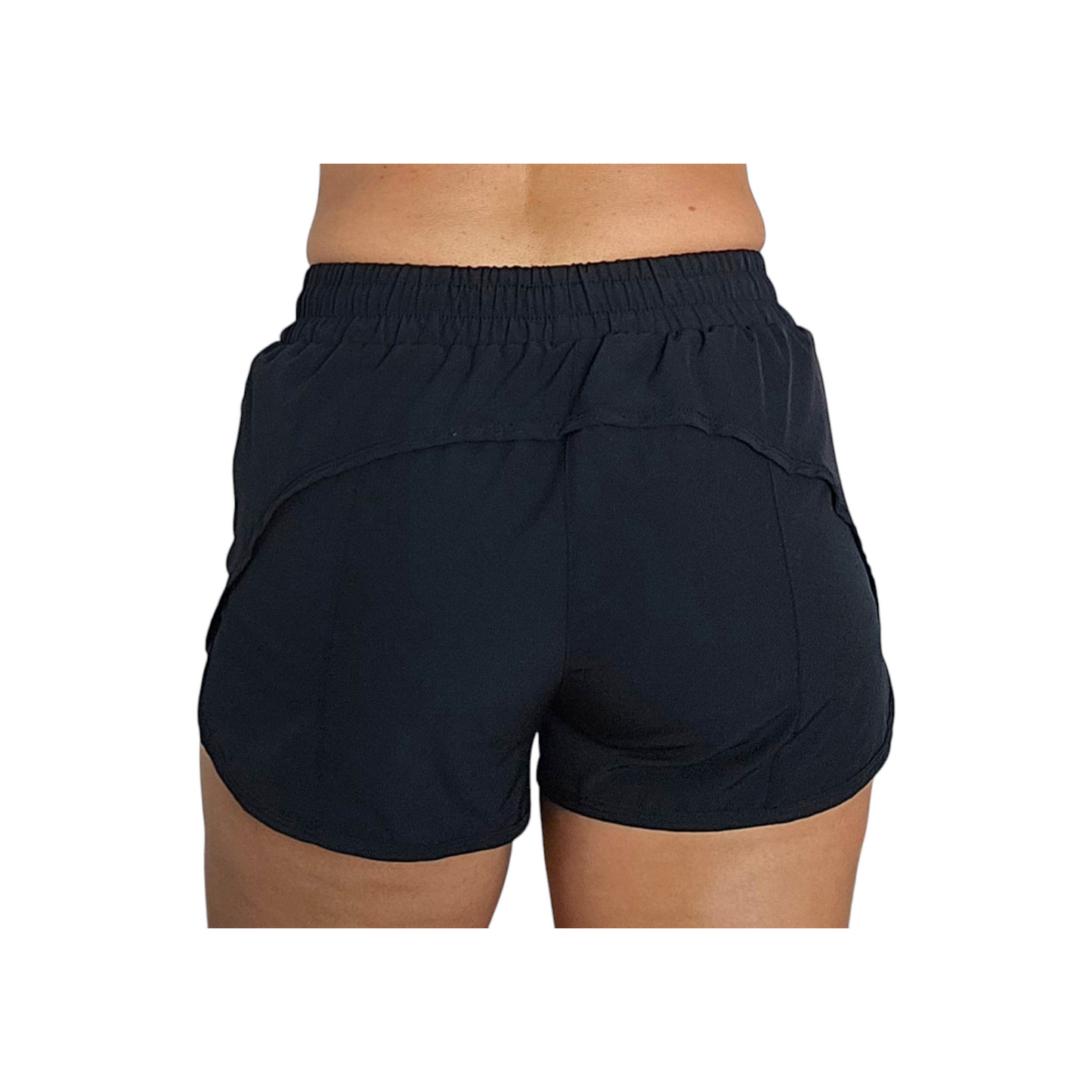 RealFitt Running Shorts in Black