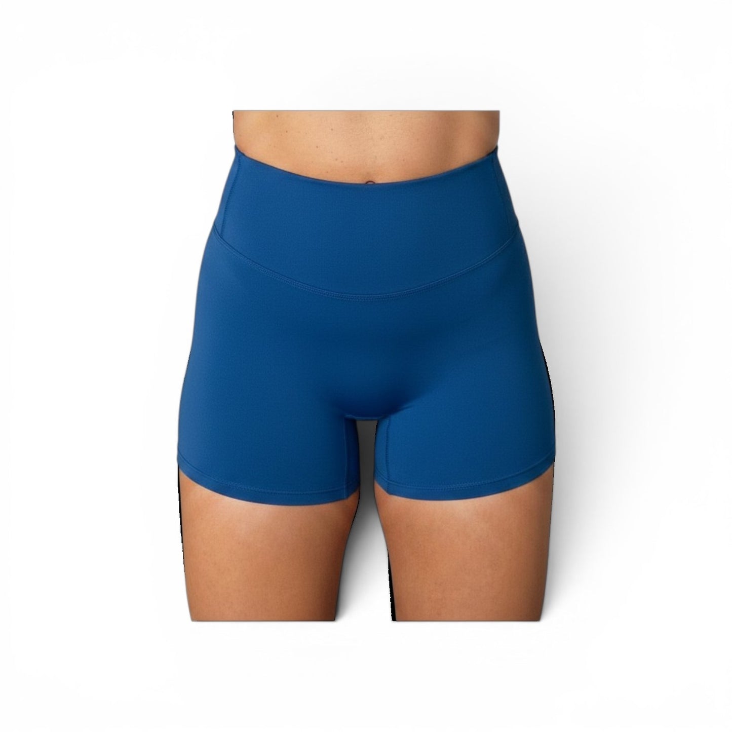 NSV Self Care Non-Visible Scrunch Shorts in Blue