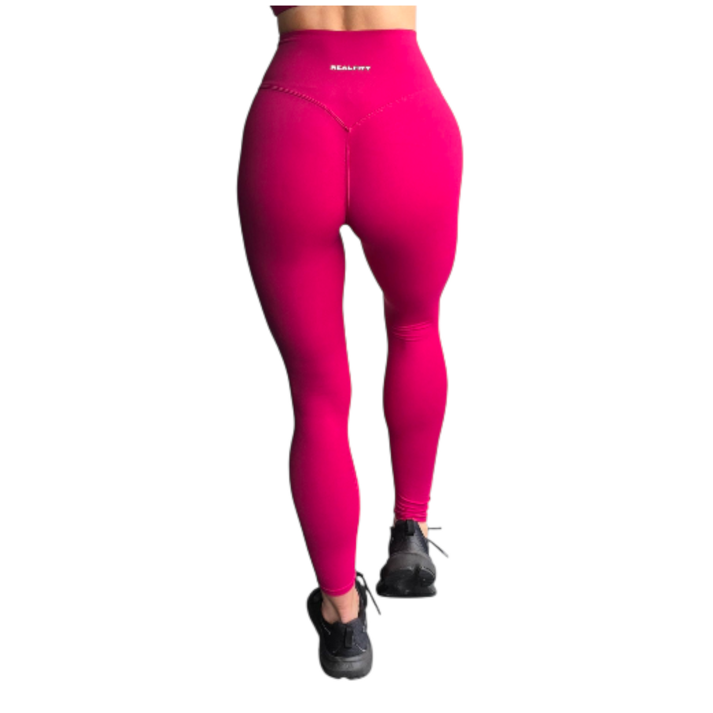 NSV Self Care Non-Visible Scrunch Leggings in Rose